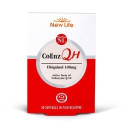 Resim New Life CoEnz QH 100mg Takviye Edici Gıda 30 Kapsül 