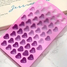 Resim SPMOLD 55 Delik Kalp Silikon Mum Kalıbı, Aşk Kokulu, 3D, Mum Yapımı İçin, Romantik Ev Dekoru, El Yapımı Sanat, Düğün Hediyeleri 