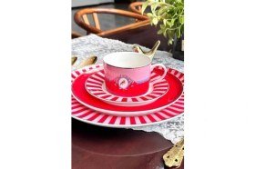 Resim Acar Prilla 6 Kişilik 19 Parça Porselen Pasta-Ikram Seti NCY-07081 