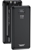 Resim STOREMAX sellbuystore LABS BP17 22.5W 10.000Mah LCD Ekran Dahili Kablolu Taşınabilir Powerbank (Siyah) 105 