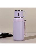 Resim Boatshop1 Mor 600ml Paslanmaz Celik Izole Cay Demleme Sisesi Sizdirmaz Bulasik Makinesi Uygun Outdoor Beyaz Pembe Mor 