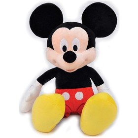 Resim Oyuncak Disney Mickey Peluş 43 Cm Oturan Mickey Peluş Hediyelik 