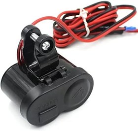 Resim Motosiklet Çakmaklık/Usb Şarj Soketi 12v Su Geçirmez 