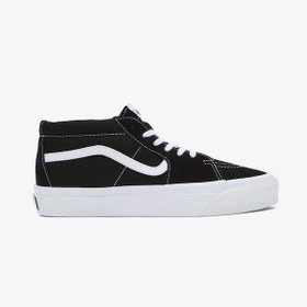 Resim Vans Lx Sk8-mid Reissue 83 Kadın Siyah Sneaker 026 Vn000cqqba21 Siyah 
