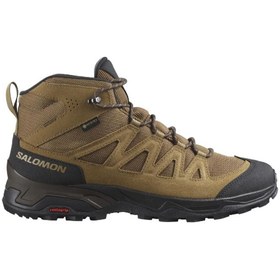 Resim Salomon X Ward Leather Mid Gore-tex Erkek Outdoor Bot 