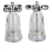 Resim Ultraform Akrilik Karabiber ve Tuzluk Değirmen Seti 12 Cm 