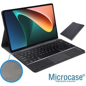 Resim Xiaomi Uyumlu Pad 5 11 Inch Bt Touchpad Klavyeli Standlı Kılıf - Bkk5 