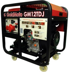 Resim gold moto Pensa Jeneratör PM12TDJ Dizel Jeneratör 10kVA Trifaze Marşlı 