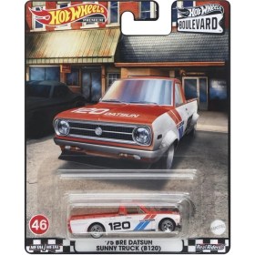 Resim Hot Wheels Boulevard Premium Arabalar 75 Bre Datsun Sunny Truck B120 