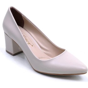 Resim Ustalar Ayakkabı Çanta Ten Kadın Topuklu Stiletto Ayakkabı 360.701 