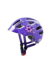 Resim Kask Çocuk Maxster Star Purple Glossy Cratoni S-m 51-56 Cm Koyu Mor 