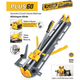 Resim SGS126 Seramik Granit Fayans Kesme Makinası 60CM - Karton Kutulu 