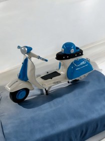 Resim Metal Wespa Scooter 1048 