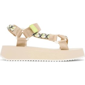 Resim Tommy Hilfiger Bej Kadın Sandalet EN0EN02970AES 