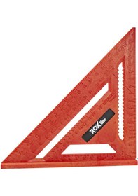 Resim Rox Wood 0022 Abs Plastik Üçgen Marangoz Gönye 175 Mm 