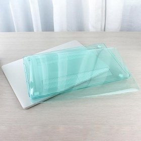 Resim McStorey MacBook Air 13 inç Kılıf A1369 A1466 Uyumlu Kristal Parlak Şeffaf Sert Kapak İnce Hafif TPU Hard Shell Koruyucu Darbe Çizik Önleyici Açık Yeşil 