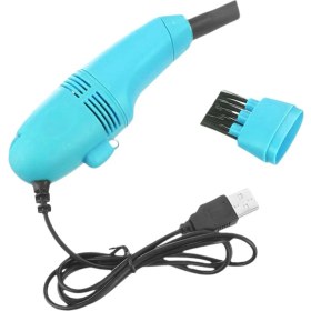Resim Dolity Mini Masa Tozu Sweeper Toz Toplayıcı Fırça Araba Pc Kamera Için Pet Kıllar Gökyüzü Mavi (Yurt Dışından) 
