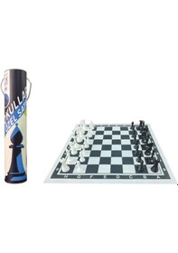 Resim Okul Satranç Takımı 35x35 CM- Küçük Rulo - Ekonomik 