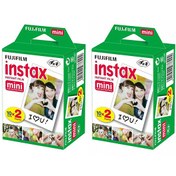 Resim Fujifilm Instax Mini 20'li Film 2'li Set 40 Poz Fujifilm