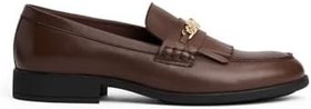 Resim Tommy Hilfiger TH Chain Fringe Deri Loafer Ayakkabı, FW0FW08971GV0 