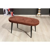 Resim Mymassa Soho Bench Sandalye - 11 Renk - Ahşap Ayak 