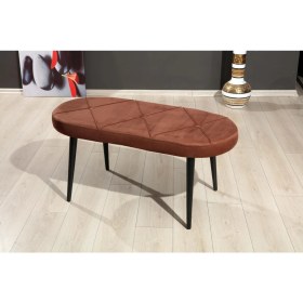 Resim Mymassa Soho Bench Sandalye - 11 Renk - Ahşap Ayak 