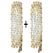 Resim E-bis Es-1 Es-3 Uyumlu Zincir 2 Adet Sarı 