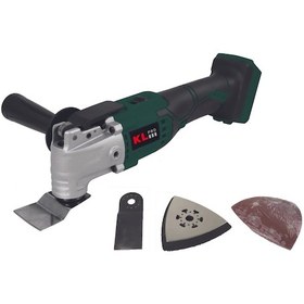 Resim Klpro KLMT18B-00 18V Kömürsüz Şarjlı Çok Amaçlı Makine Raspalama Aküsüz Solo Tek Makine 