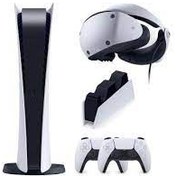 Resim Playstation 5 Pro 2 TB YD + 2 Kol + VR2 Gözlük + Şarj istasyonu 