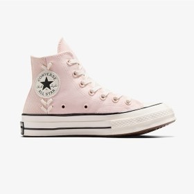 Resim Converse Chuck 70 Crafted Laces Unisex Pembe Sneaker 033 A10670c Pembe 
