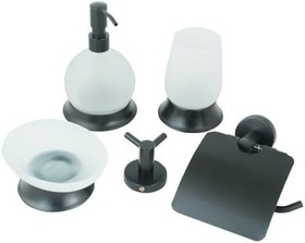 Resim FKN Siyah Bornozluk Askılık 