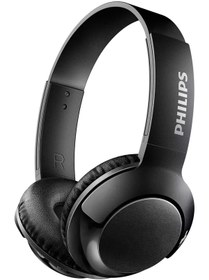 Resim Philips Bass+ Supra-Aural SHB3075 Kafa Üstü Kablosuz Kulaklık Siyah 