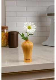 Resim Bambum Guro - Bambu Vazo 9 4,9cm Ahşap 