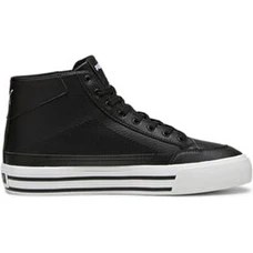 Resim Puma Court Classic Vulc Orta Tenis Ayakkabı Siyah 39748201 Hafif ve Esnek Tasarım ile Spor ve Günlük Kombin 