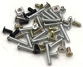 Resim Yeni 3DS LL için tam Vidalar Set Yeni 3DS XL Kafa Vidalar Oyun Konsolu Kabuk 