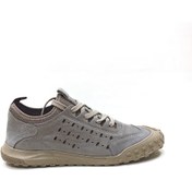Resim MARCOMEN Vizon Deri Erkek Sneaker Ayakkabı 