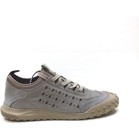 Resim MARCOMEN Vizon Deri Erkek Sneaker Ayakkabı 