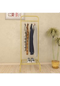 Resim Metallica Concept Tekli Gold Butik Askı Konfeksiyonel Askı Altın 