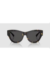 Resim Burberry 0be4491 410687 52 Kadın Güneş Gözlüğü Altın - Beyaz 