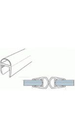 Resim Armina Cam Duşakabin Yedekparça Kapı Balon Fitil 8Mm 