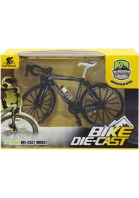 Resim 1:10 Die Cast 4a Siyah Dağ Bisikleti 