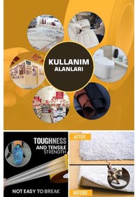 Resim TechnoSmart 5cm X 5mt Çift Taraflı Izgara Bant Nano Teknolojili Süper Güçlü Bant ExtraGüçlü Taşıyıcı 