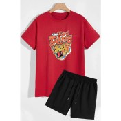 Resim Trendypassion Girlgang Şort T-Shirt Eşofman Takımı 