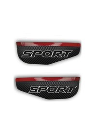 Resim Mitsubishi Safir İle Uyumlu Carbon Sport Ayna Yağmur Koruyucu Rüzgarlık 
