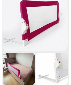 Resim Wellgro Littles 150 48 CM Yatak Bariyeri Çocuk Yatak Korkuluğu Pembe 