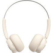 Resim Novahub Onıkuma Gt820 Kablosuz Kulaklık: Hafif, Gürültü Önleyici, 32mm Sürücü, 65 Saat Pil, Bluetooth 5.4, Bej Renk 