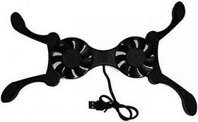 Resim Alfais 4935 Laptop Altı Soğutucu Fan Katlanabilir 