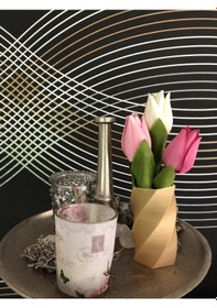 Resim Opencart Bükülmüş Pürüzsüz Vazo Sadece Plastik Aparattır 