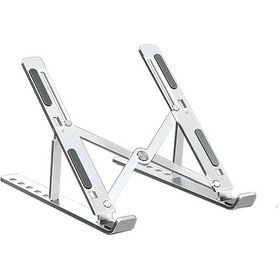 Resim St-805 10-15.6'' Alüminyum Katlanabilir Laptop Dizüstü Bilgisayar Standı 