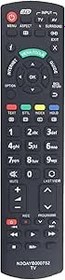 Resim Panasonic Smart TV TX-L37ET5 TXL37ETW5 TXL37ETW5 TX-L37ETW5 TXL42ET5 TX-L42ET5 XL32ET5 TX-L32ET5 TXL32ETW5 TXL32ETW5 TXL37ET5 için N2QAYB000752 Yedek Uzaktan Kumanda 